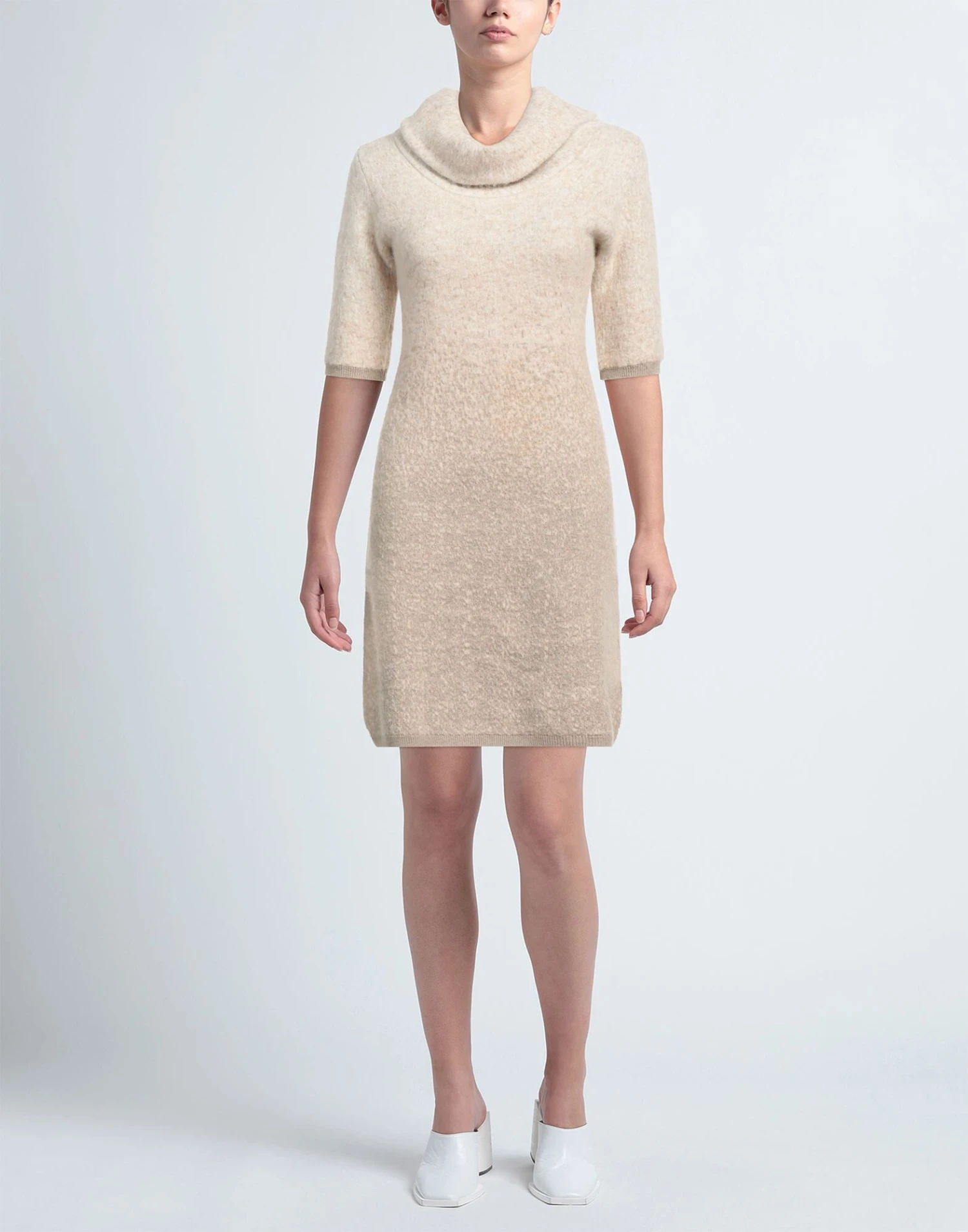 BLUMARINE Beige Vestito Corto 4 BLUMARINE Beige Vestito Corto - immagine 2