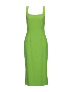 DOLCE & GABBANA Verde Acido Vestito Midi