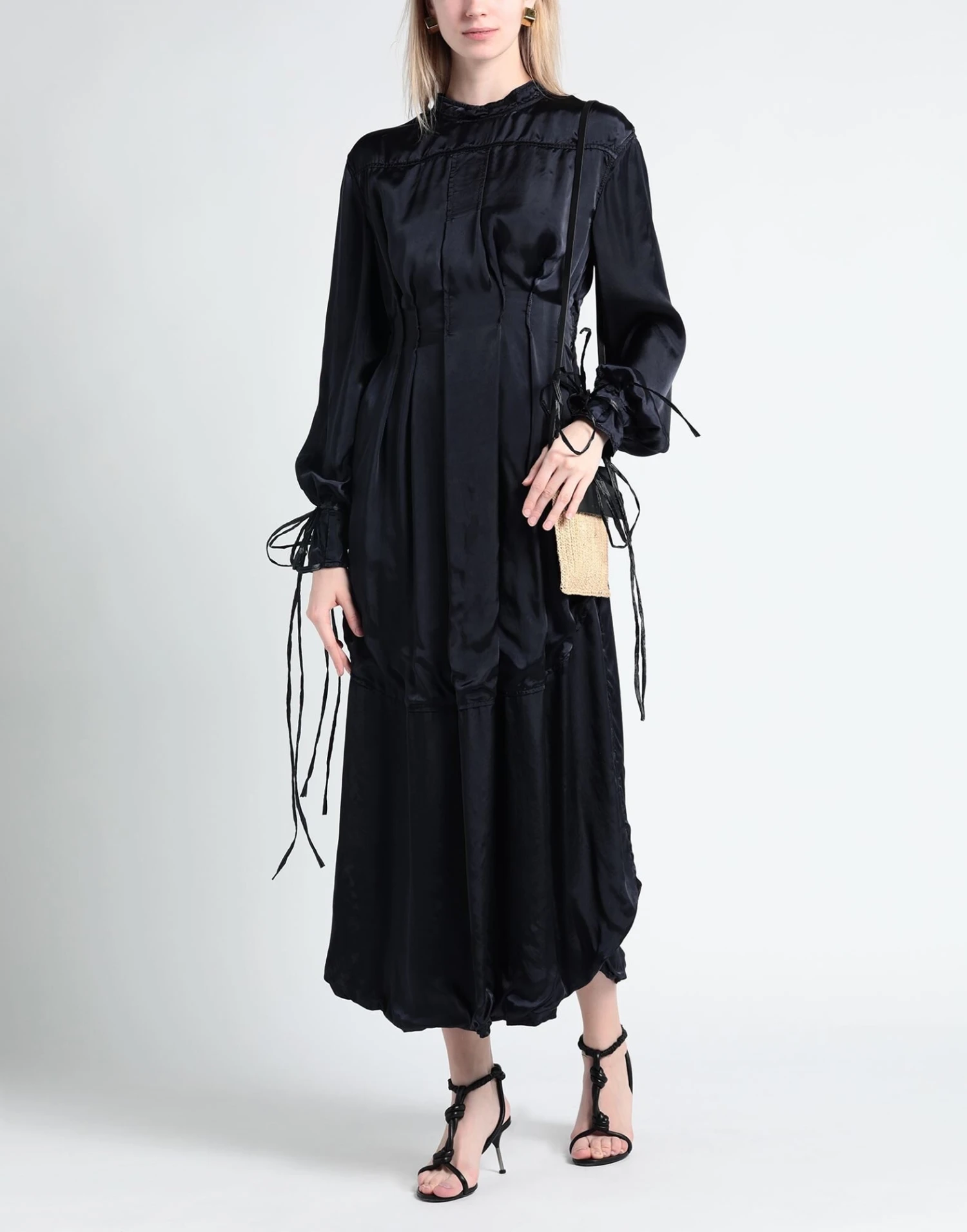 JIL SANDER Blu Notte Vestito Lungo 4 JIL SANDER Blu Notte Vestito Lungo - immagine 2