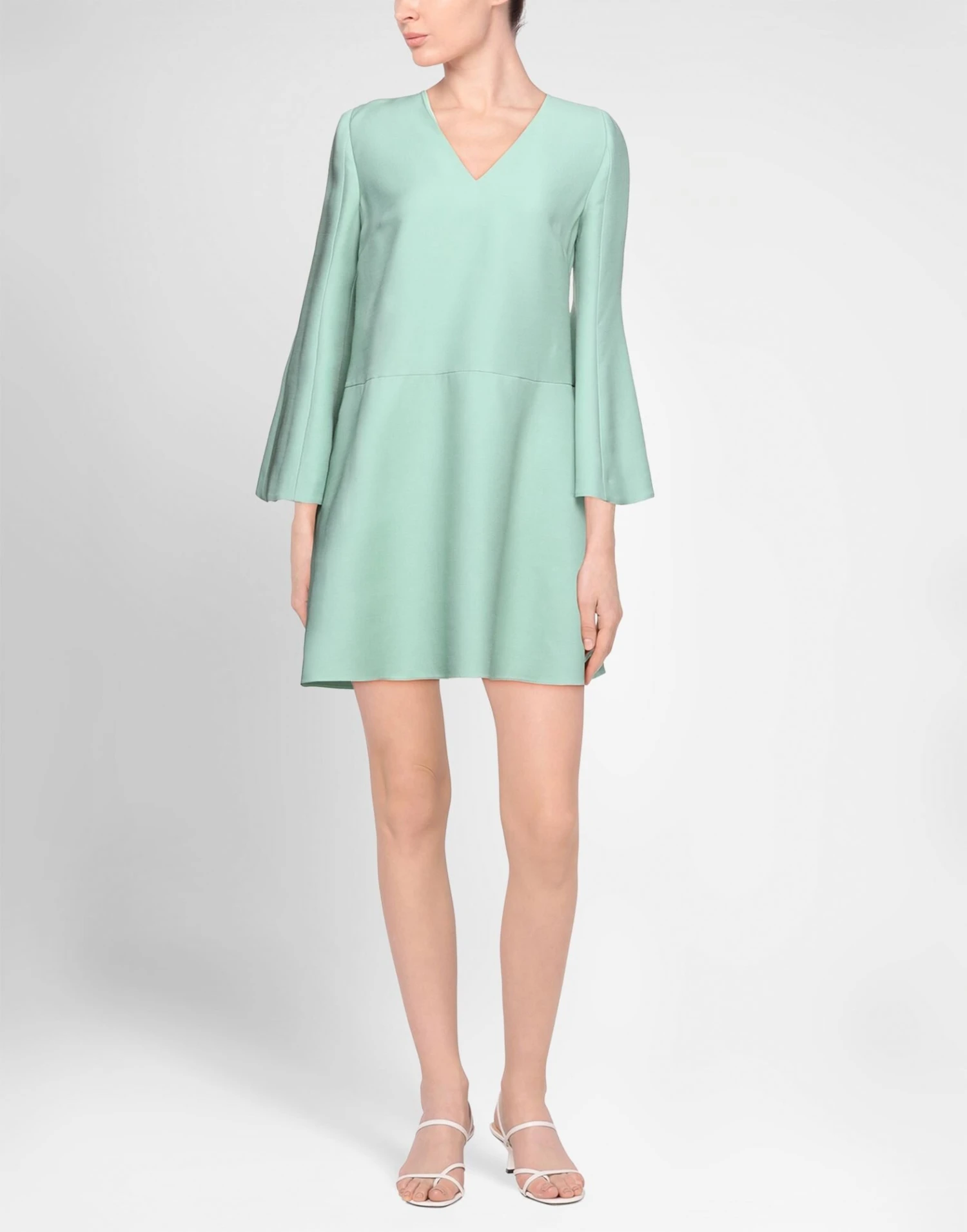 VALENTINO GARAVANI Verde Chiaro Vestito Corto 4 VALENTINO GARAVANI Verde Chiaro Vestito Corto - immagine 2