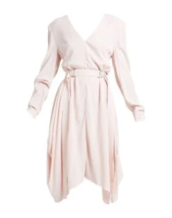 STELLA McCARTNEY Rosa Chiaro Vestito Midi