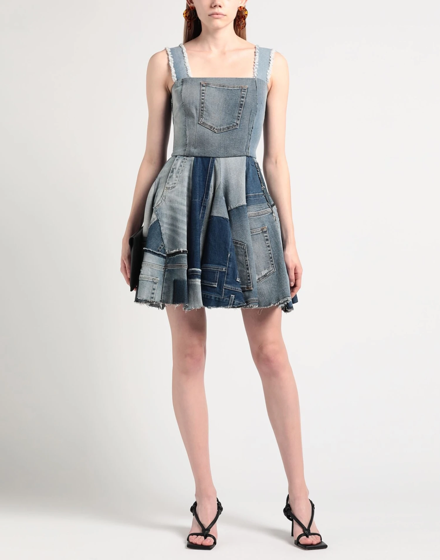 DOLCE & GABBANA Blu Vestito Corto 4 DOLCE & GABBANA Blu Vestito Corto - immagine 2