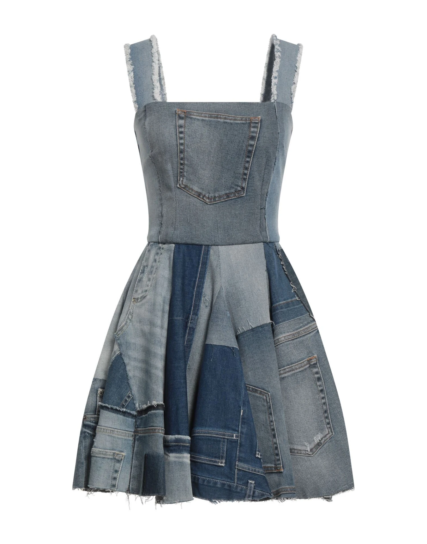 DOLCE & GABBANA Blu Vestito Corto 3 DOLCE & GABBANA Blu Vestito Corto