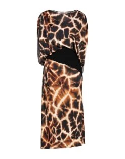 ROBERTO CAVALLI Sabbia Vestito Midi