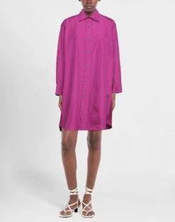 MARNI Malva Vestito Chemisier 5 MARNI Malva Vestito Chemisier -Marni Gabbana Outlet 15123065fw 14 e