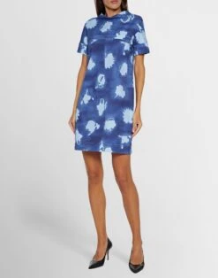 MARNI Blu Vestito Corto -Marni Gabbana Outlet 15123867rt 14 e