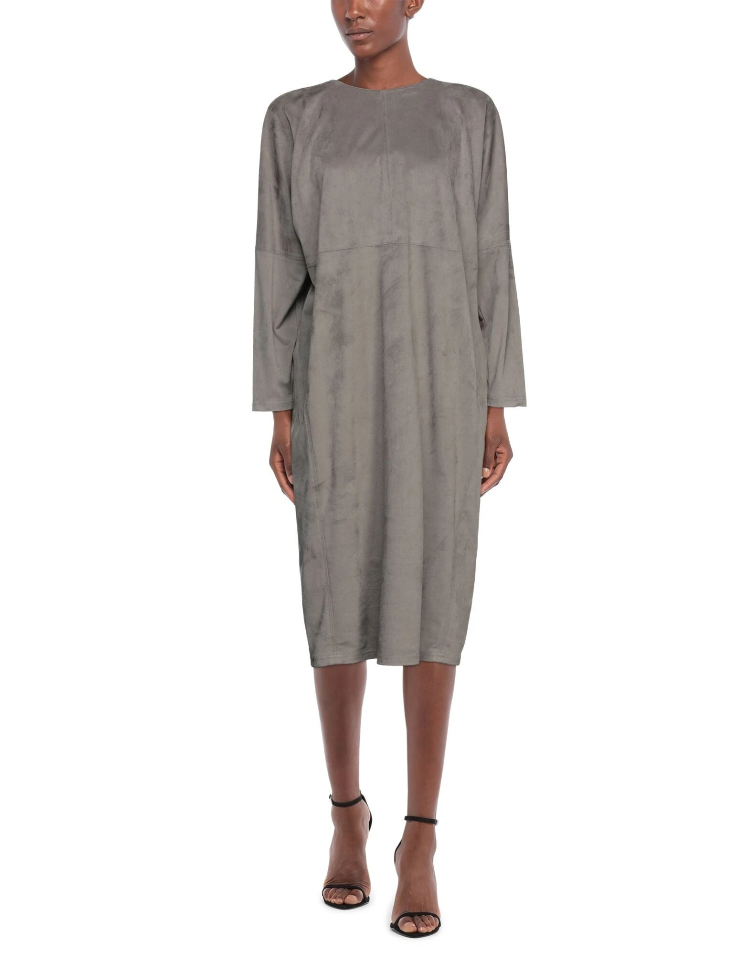MAX MARA Grigio Vestito Midi 4 MAX MARA Grigio Vestito Midi - immagine 2