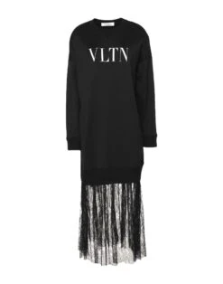 VALENTINO GARAVANI Nero Vestito Midi