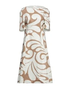 MARNI Cammello Vestito Midi