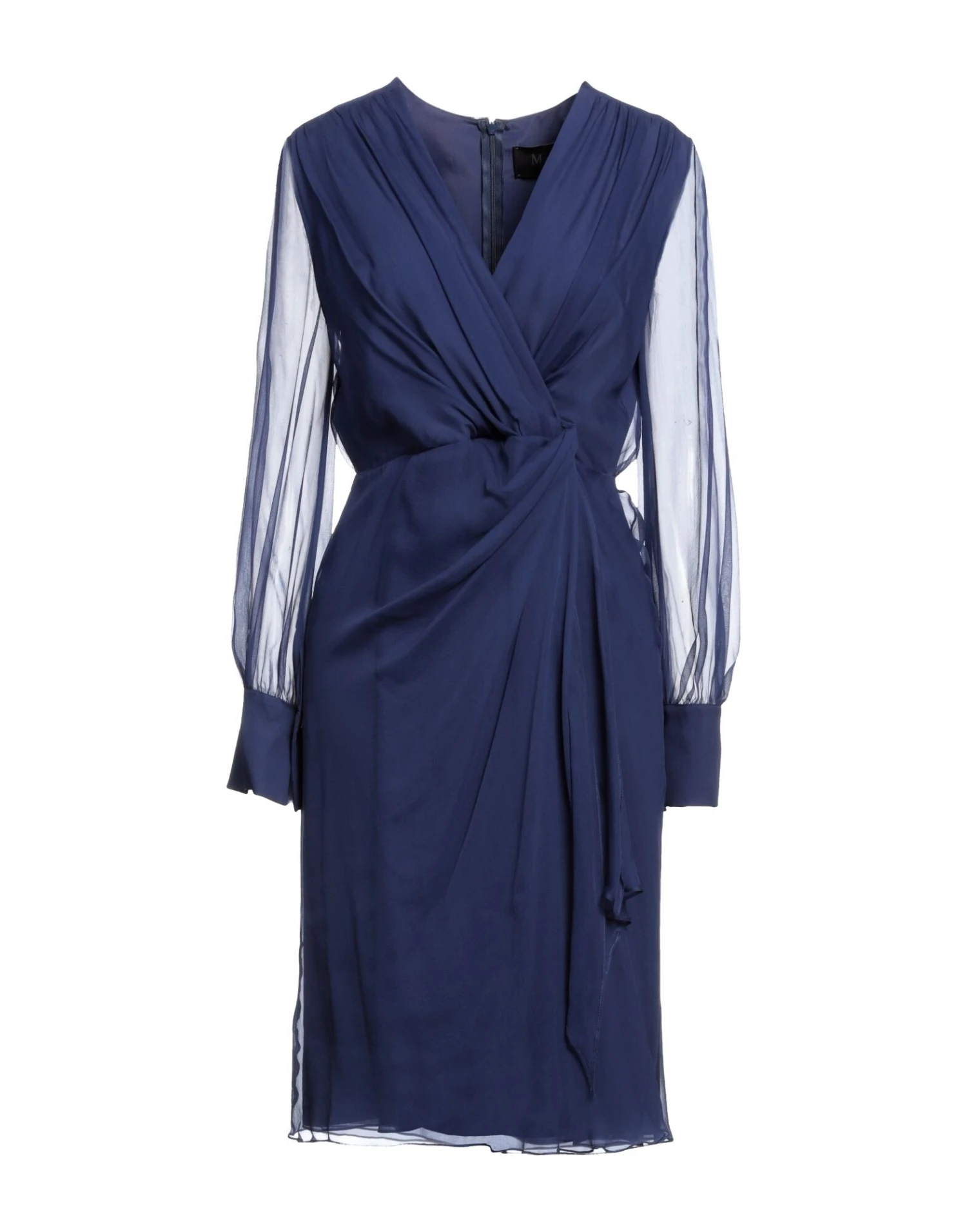 MAX MARA Blu Notte Vestito Corto 3 MAX MARA Blu Notte Vestito Corto
