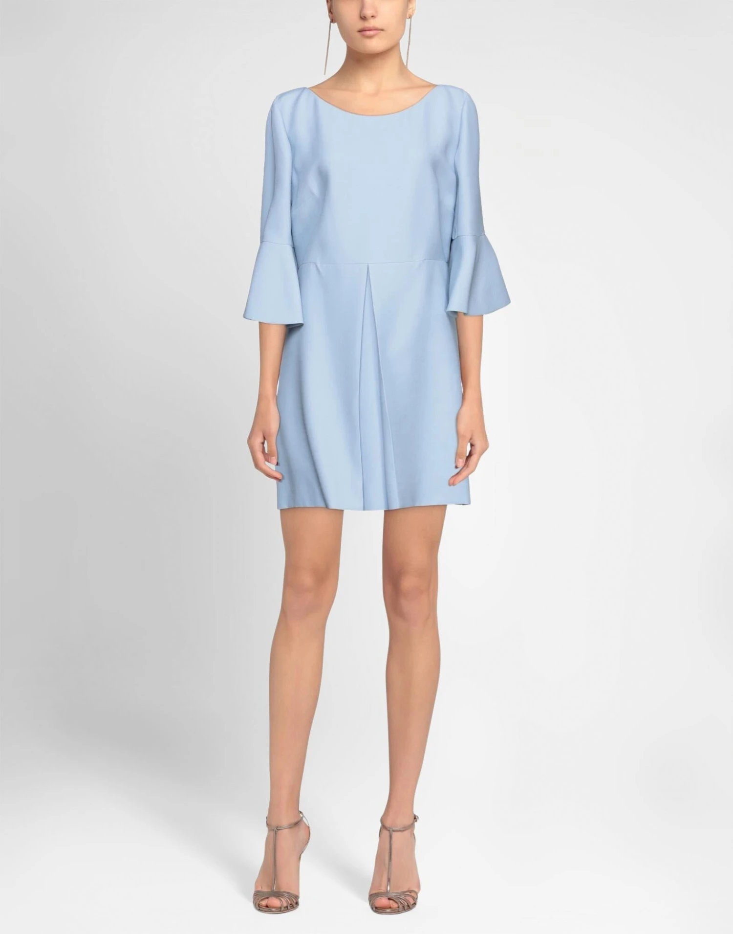 VALENTINO GARAVANI Celeste Vestito Corto 4 VALENTINO GARAVANI Celeste Vestito Corto - immagine 2