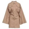 THE ATTICO Nocciola Vestito Corto -Marni Gabbana Outlet 15169581cv 14 f