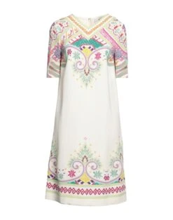 ETRO Bianco Vestito Midi