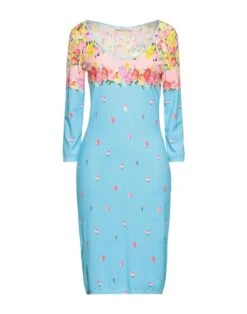 BLUMARINE Celeste Vestito Midi