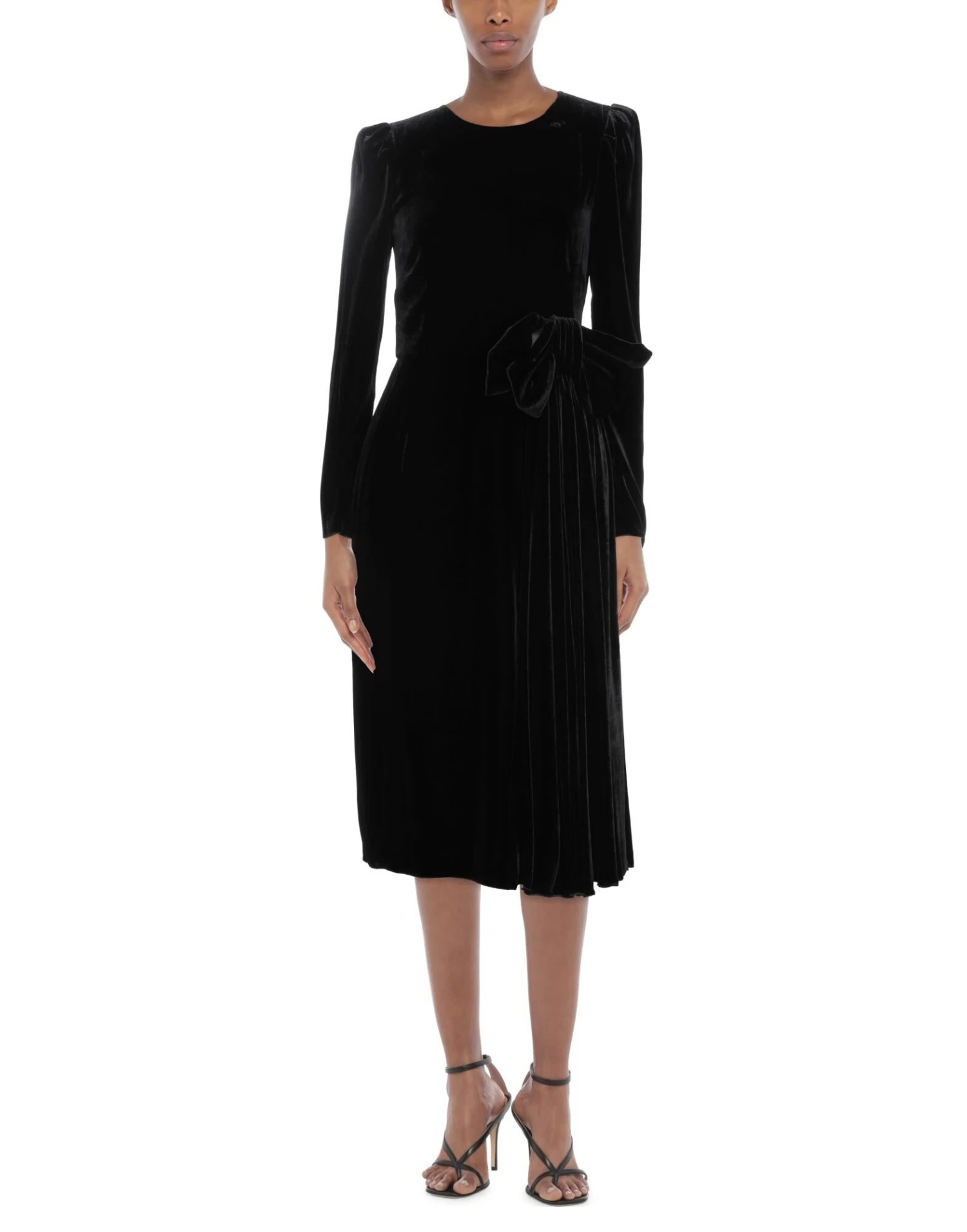 DOLCE & GABBANA Nero Vestito Midi 4 DOLCE & GABBANA Nero Vestito Midi - immagine 2