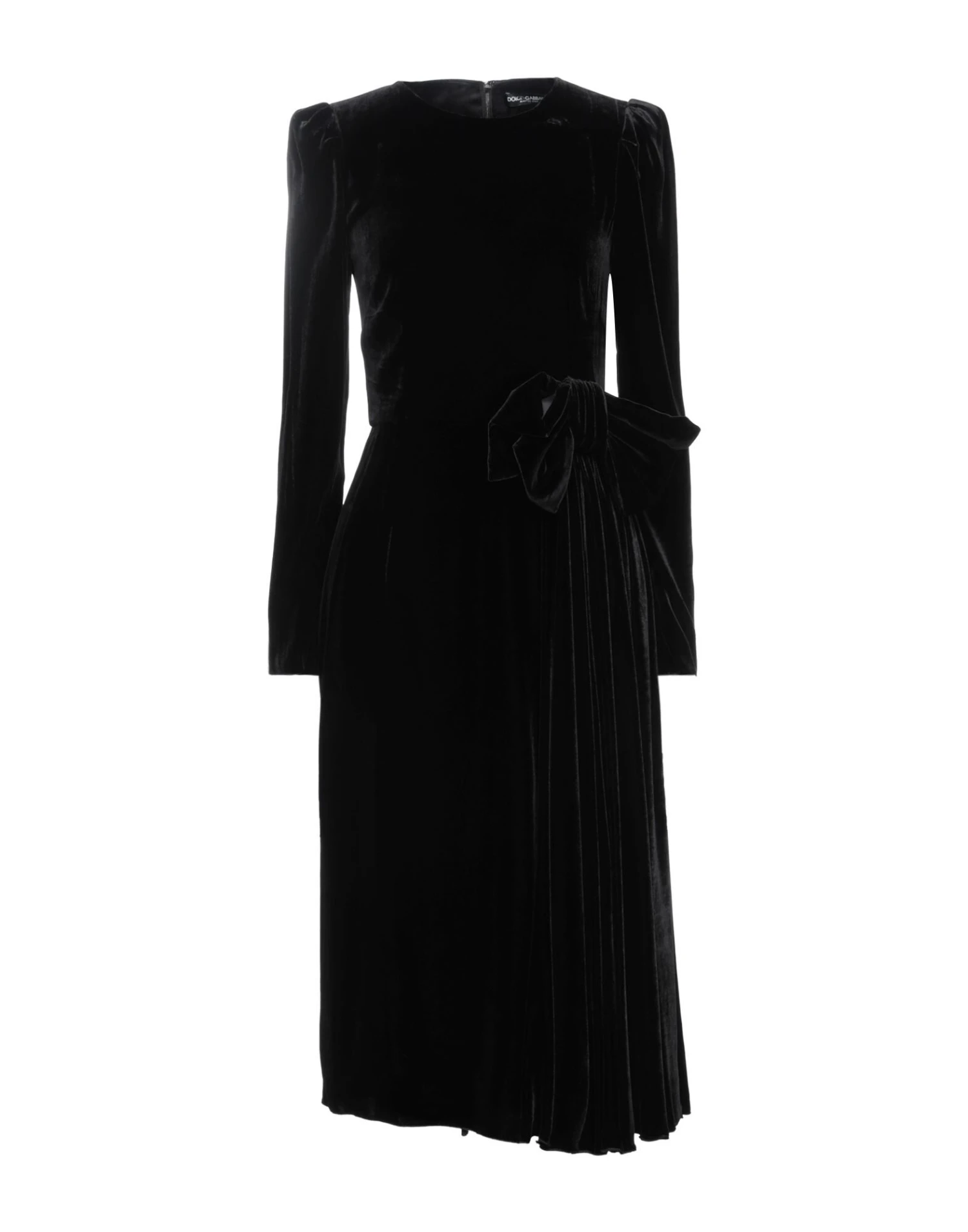 DOLCE & GABBANA Nero Vestito Midi 3 DOLCE & GABBANA Nero Vestito Midi