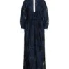 TORY BURCH Blu Notte Vestito Lungo 2 TORY BURCH Blu Notte Vestito Lungo -Marni Gabbana Outlet 15187239ou 14 f