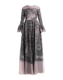 VALENTINO Tortora Vestito Lungo