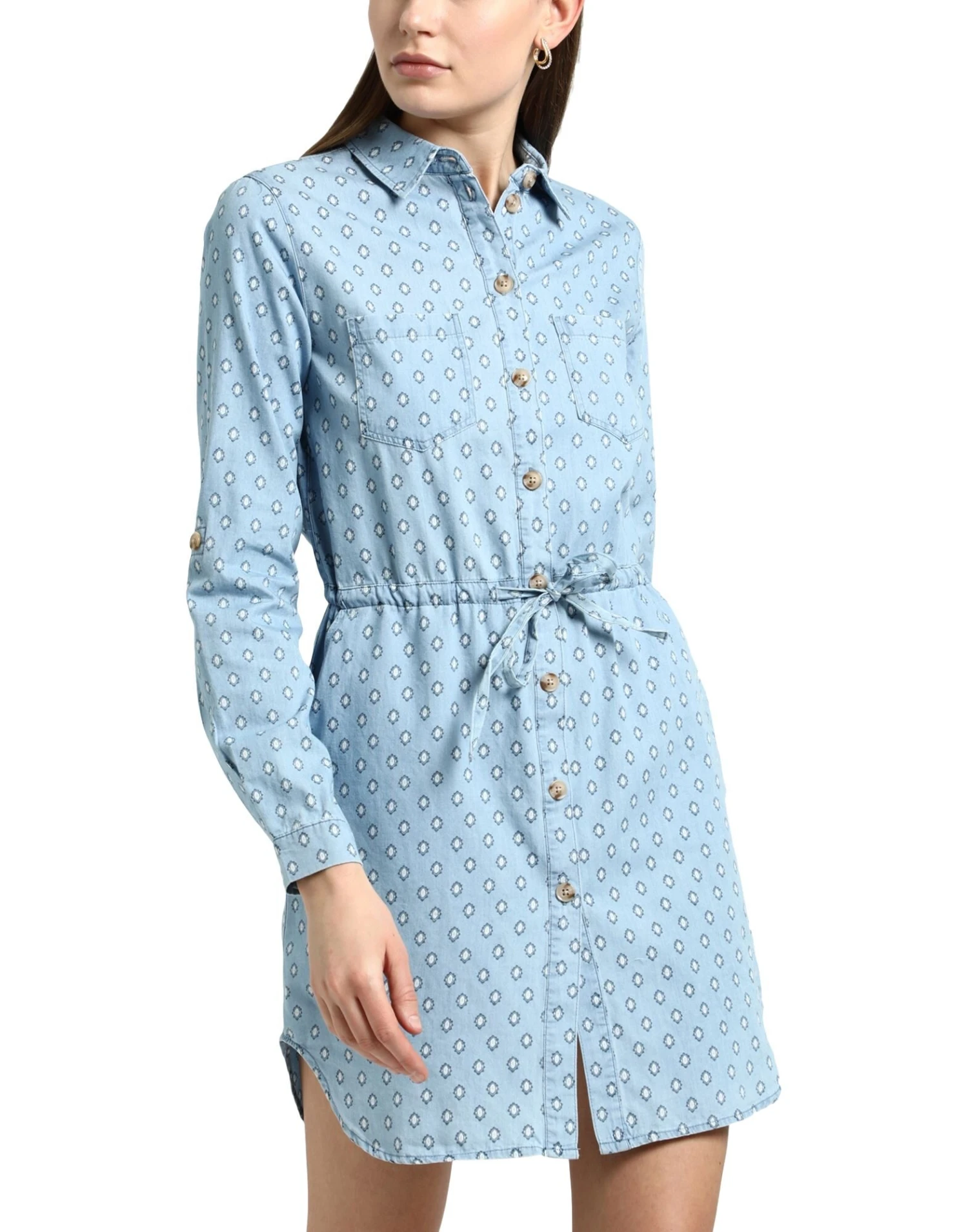 VILA Celeste Vestito Chemisier 4 VILA Celeste Vestito Chemisier - immagine 2