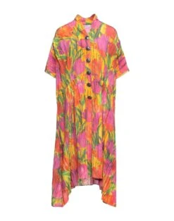 BALENCIAGA Giallo Vestito In Seta