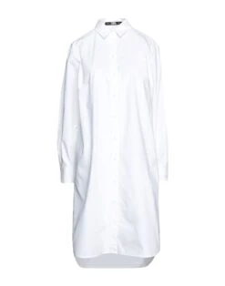 KARL LAGERFELD X AMBER VALLETTA Bianco Vestito Chemisier