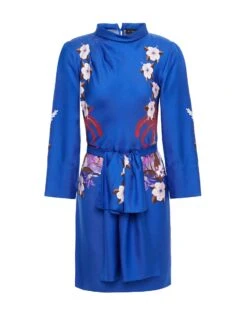 ETRO Blu Notte Vestito Corto