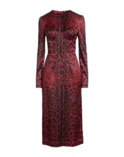 DOLCE & GABBANA Rosso Vestito Midi