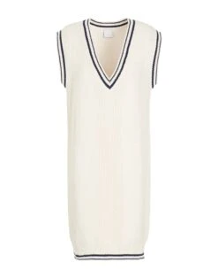 8 By YOOX Avorio Vestito Corto