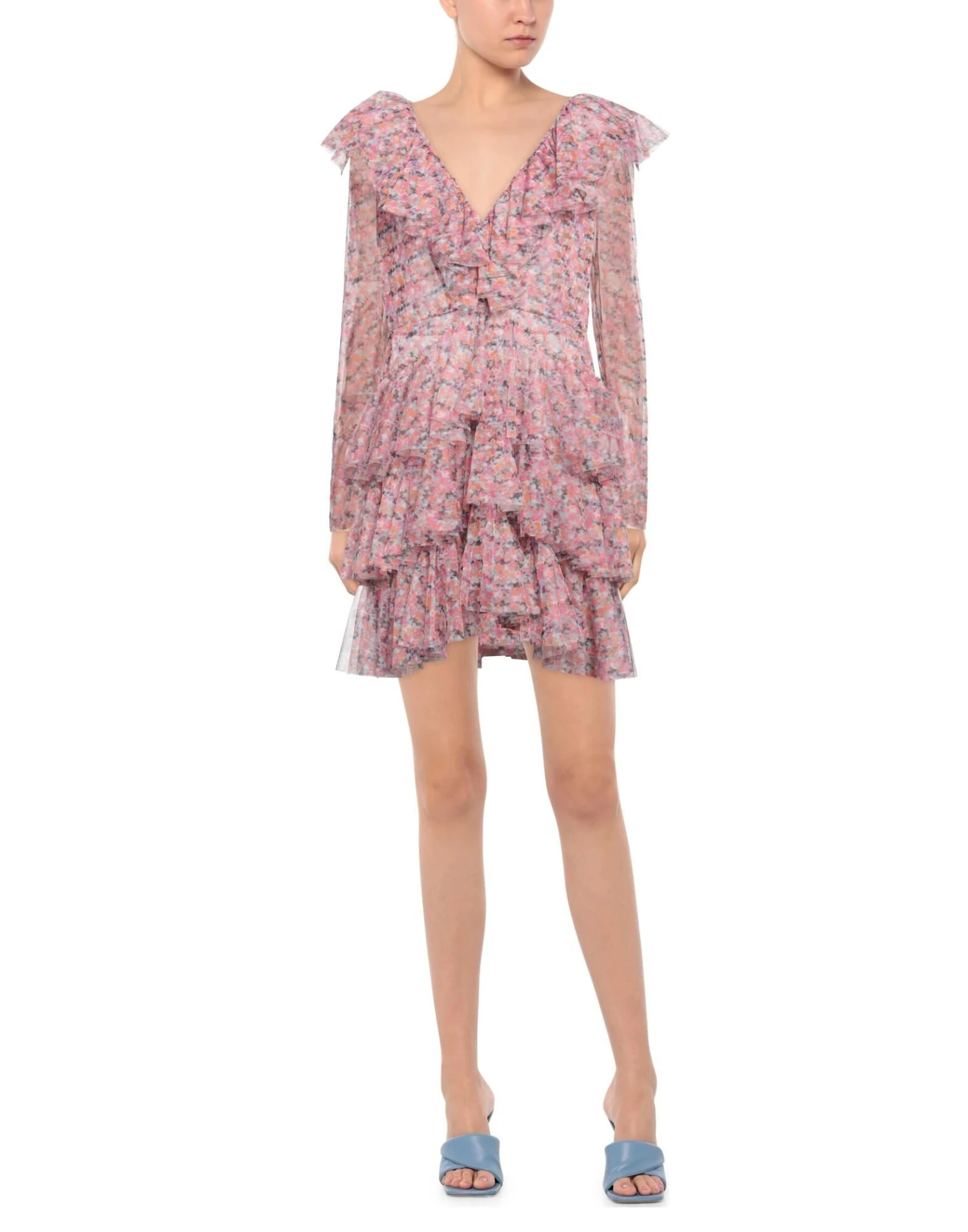 PHILOSOPHY Di LORENZO SERAFINI Rosa Vestito Corto 4 PHILOSOPHY Di LORENZO SERAFINI Rosa Vestito Corto - immagine 2