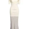 MM6 MAISON MARGIELA Avorio Vestito Midi -Marni Gabbana Outlet 15250633kn 14 f