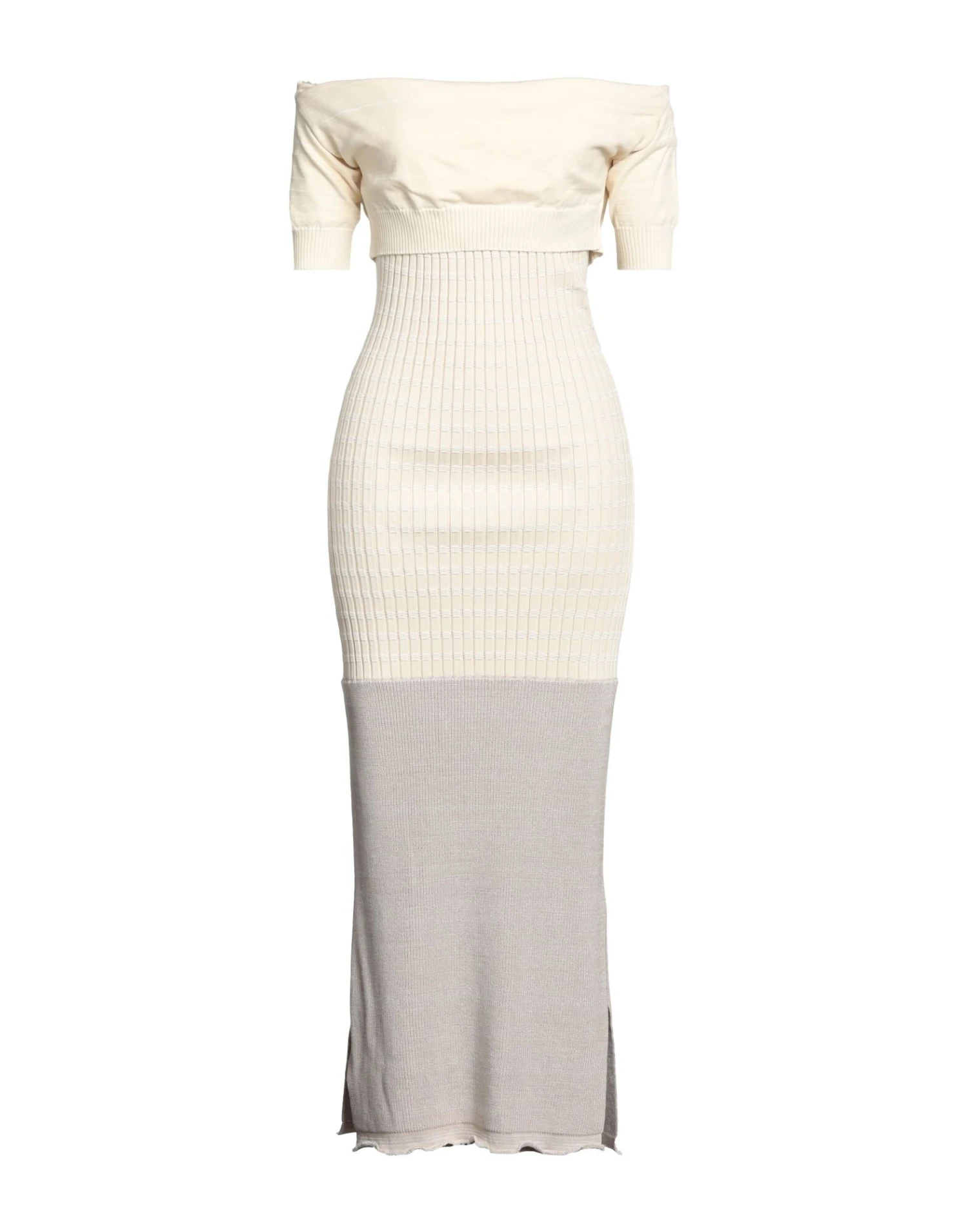 MM6 MAISON MARGIELA Avorio Vestito Midi 3 MM6 MAISON MARGIELA Avorio Vestito Midi