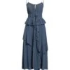 ULLA JOHNSON Avio Vestito In Seta -Marni Gabbana Outlet 15251802jr 14 f