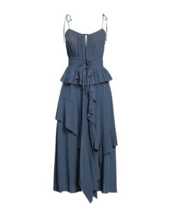 ULLA JOHNSON Avio Vestito In Seta