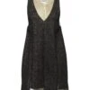 GANNI Nero Vestito Corto -Marni Gabbana Outlet 15260642hp 14 f