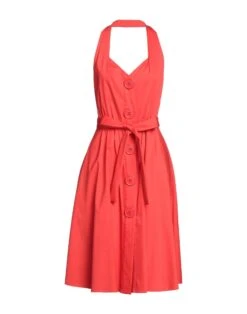 MOSCHINO Rosso Vestito Midi