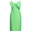 MSGM Verde Acido Vestito Midi -Marni Gabbana Outlet 15264020sp 14 f