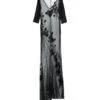 BLUMARINE Nero Vestito Lungo
