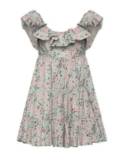 WEILI ZHENG Turchese Vestito Corto