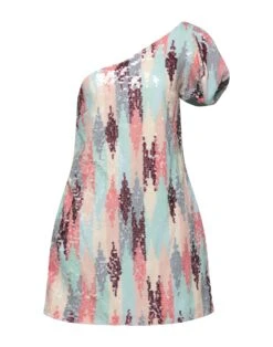 WEILI ZHENG Verde Chiaro Vestito Corto