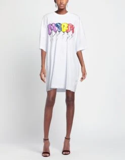 MSGM Bianco Vestito Corto 5 MSGM Bianco Vestito Corto -Marni Gabbana Outlet 15266645pt 14 e