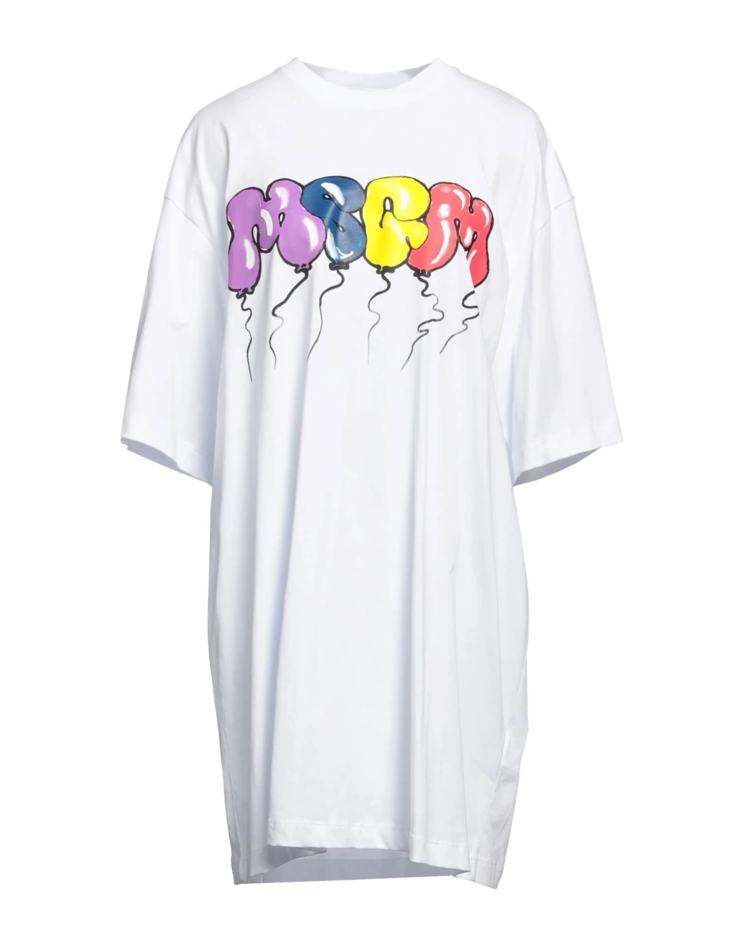 MSGM Bianco Vestito Corto 3 MSGM Bianco Vestito Corto