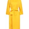 MAX MARA Giallo Vestito Da Ufficio 1 MAX MARA Giallo Vestito Da Ufficio -Marni Gabbana Outlet 15268634ds 14 f