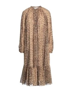 CELINE Sabbia Vestito In Seta