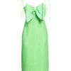 MSGM Verde Acido Vestito Elegante -Marni Gabbana Outlet 15270596hb 14 f