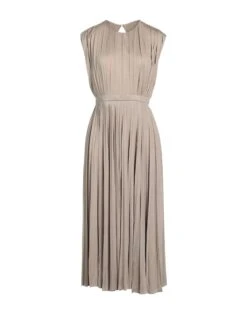 VALENTINO Beige Vestito In Seta