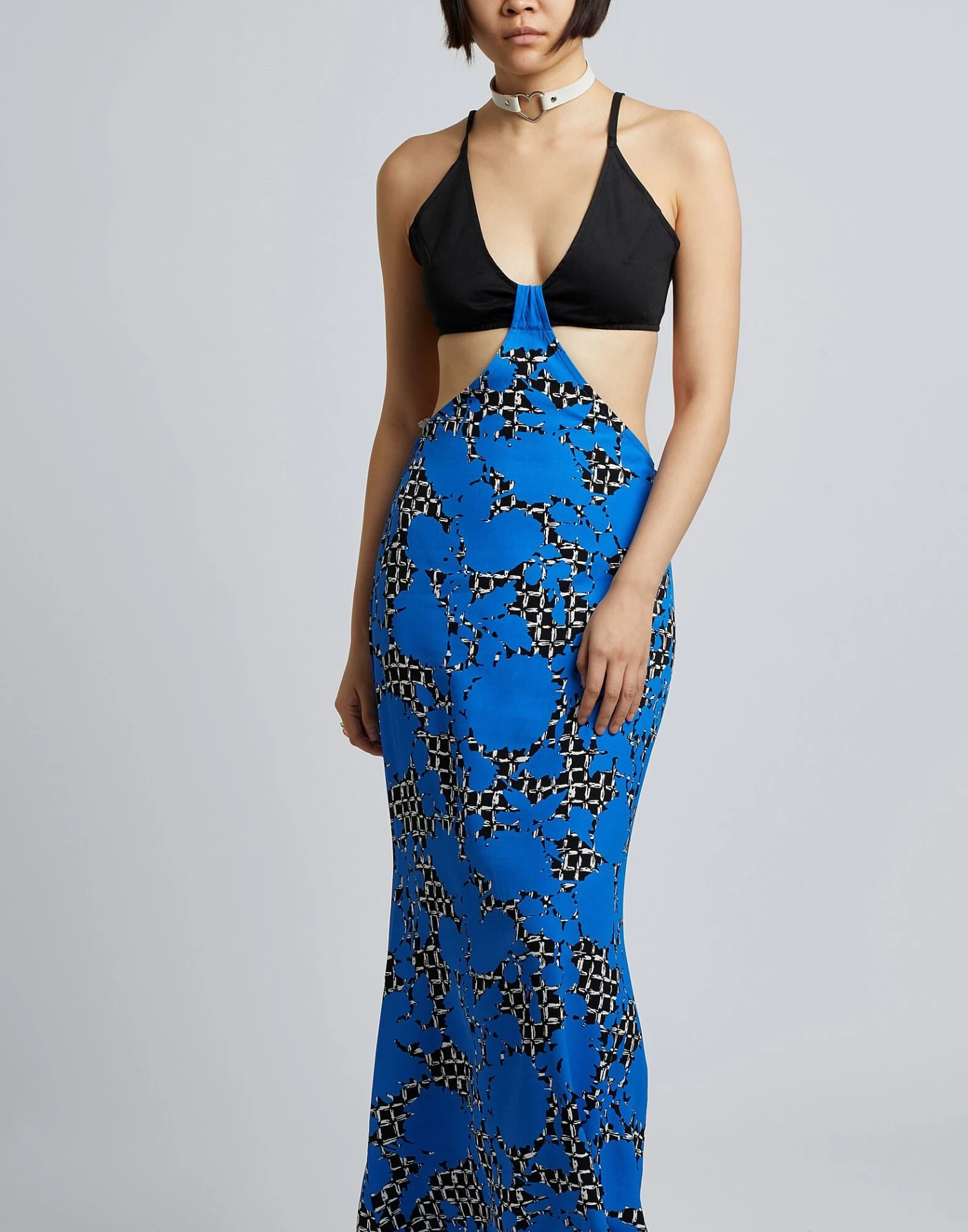 8 By YOOX Blu China Vestito Estivo 4 8 By YOOX Blu China Vestito Estivo - immagine 2