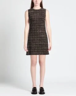 DOLCE & GABBANA Testa Di Moro Vestito Corto -Marni Gabbana Outlet 15274086wl 14 e