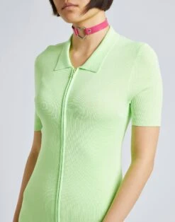 8 By YOOX Verde Acido Vestito Midi -Marni Gabbana Outlet 15276125bj 14 e