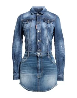 DSQUARED2 Blu Vestito Corto
