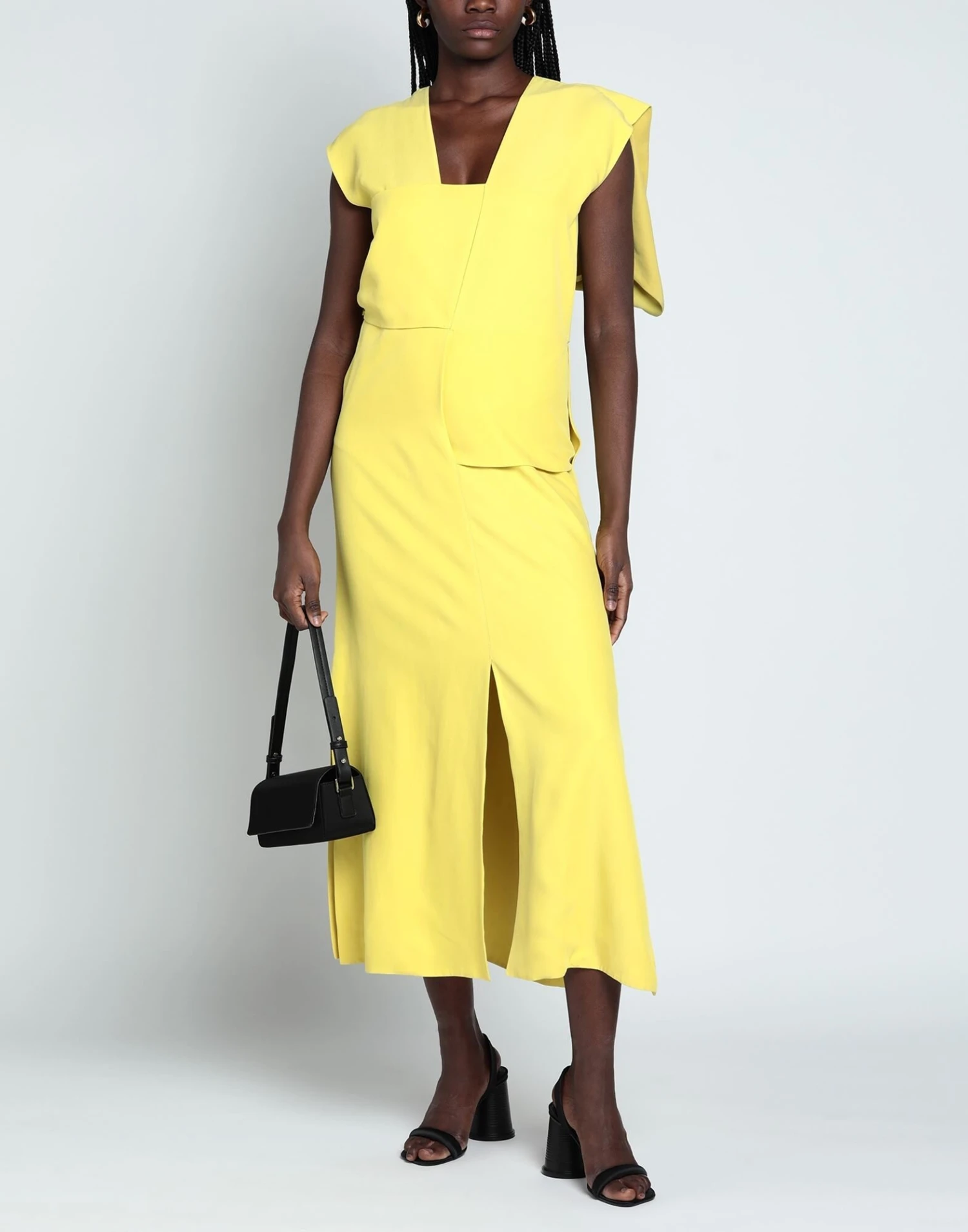 BOTTEGA VENETA Giallo Vestito Da Ufficio 4 BOTTEGA VENETA Giallo Vestito Da Ufficio - immagine 2